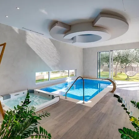 New! 5-star M Split With Indoor Pool, Jacuzzi, Finnish Sauna, Near Town Split Villa *